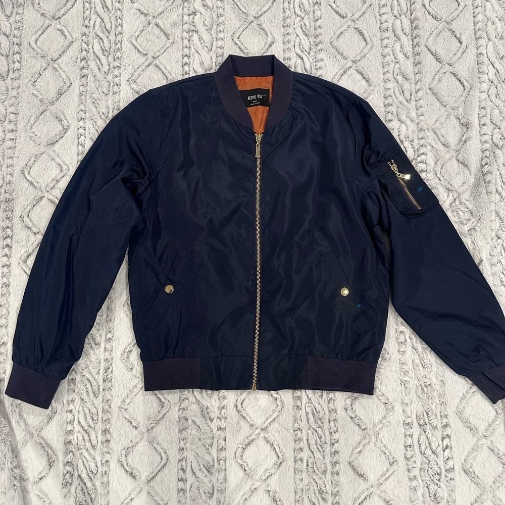 Lightweight Navy Bomber jacket